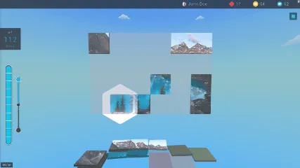 Positive feedback: the puzzle piece moves into place