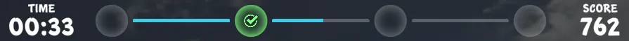 Tetris progress bar