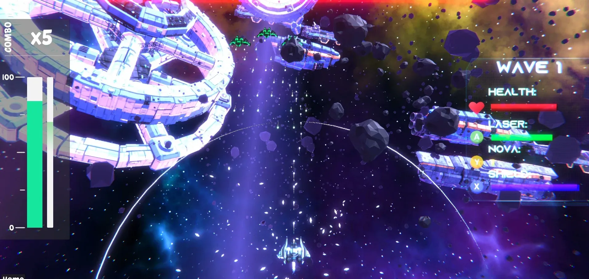 Nova destroying the surrounding enemies