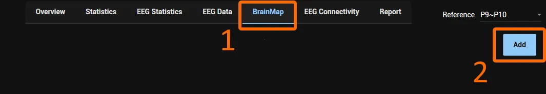 Add button on the BrainMap page